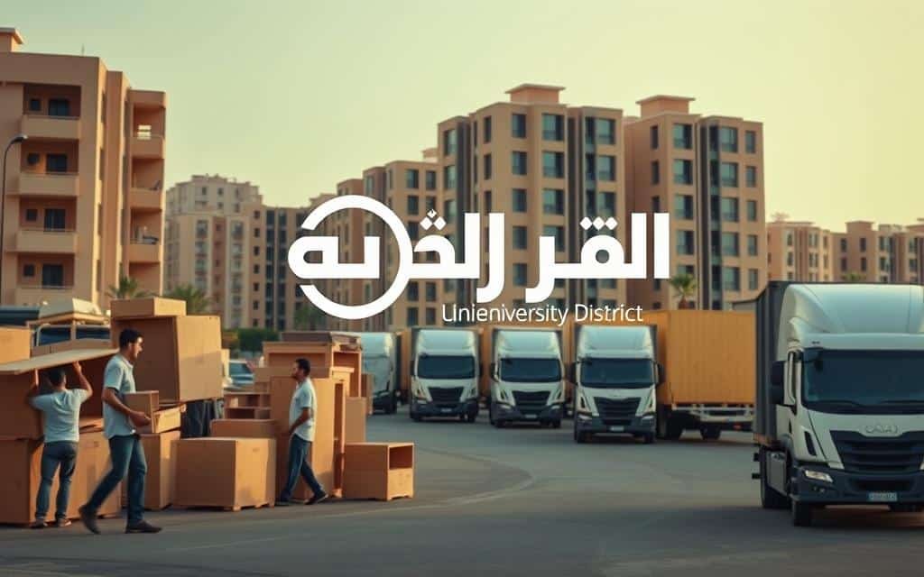 نقل عفش حي الجامعة بجدة