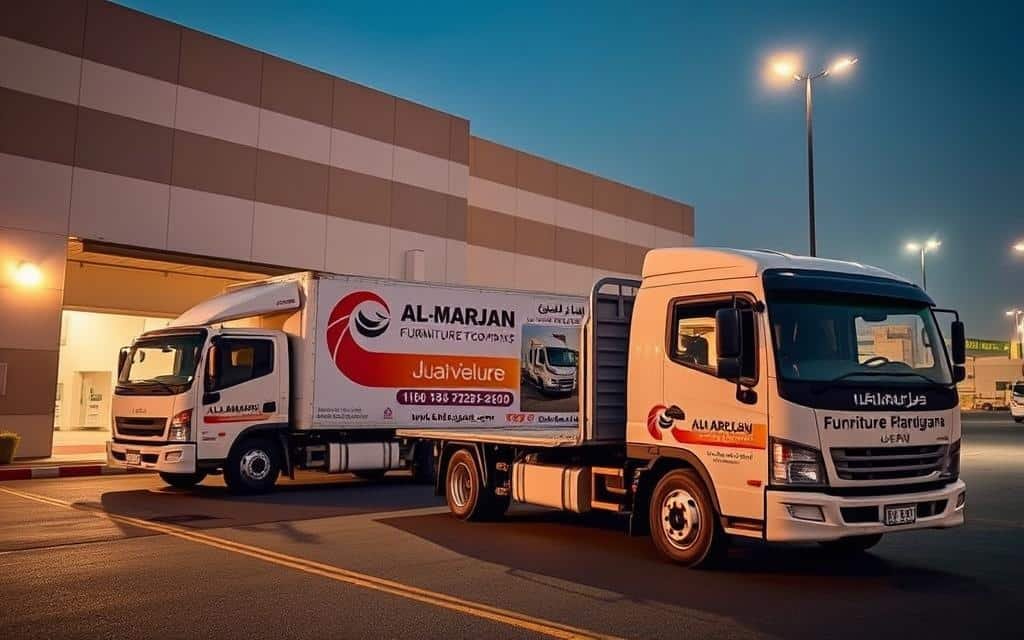 نقل عفش حي البساتين بجدة