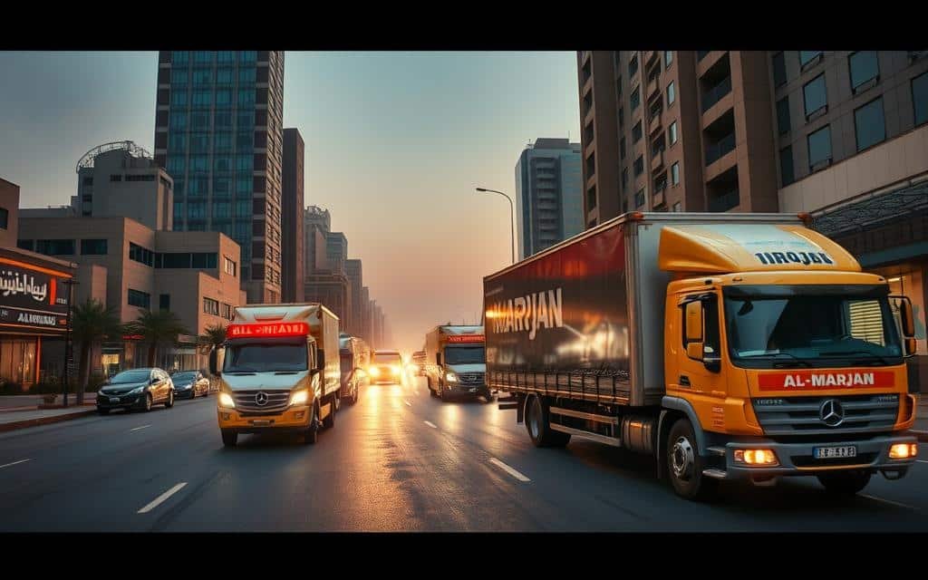 نقل عفش حي البساتين بجدة