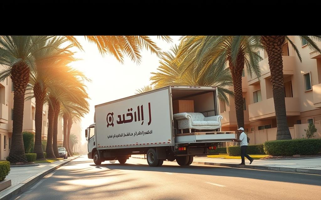 نقل عفش حي البساتين بجدة