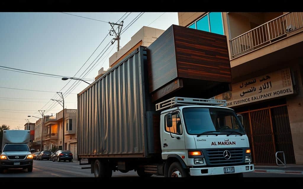 نقل عفش حي المرجان بجدة
