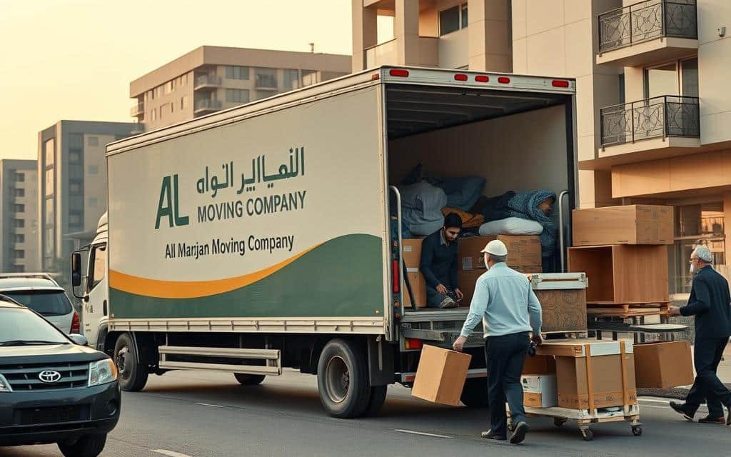 نقل عفش حي البساتين بجدة