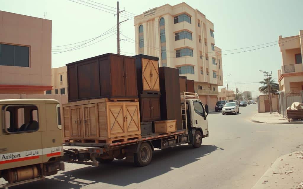 تغليف الأثاث للنقل