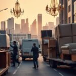 أفضل شركة نقل عفش حي القريات بجدة | فك وتغليف مع الضمان