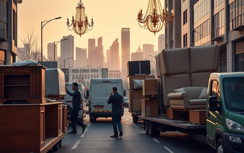 أفضل شركة نقل عفش حي القريات بجدة | فك وتغليف مع الضمان