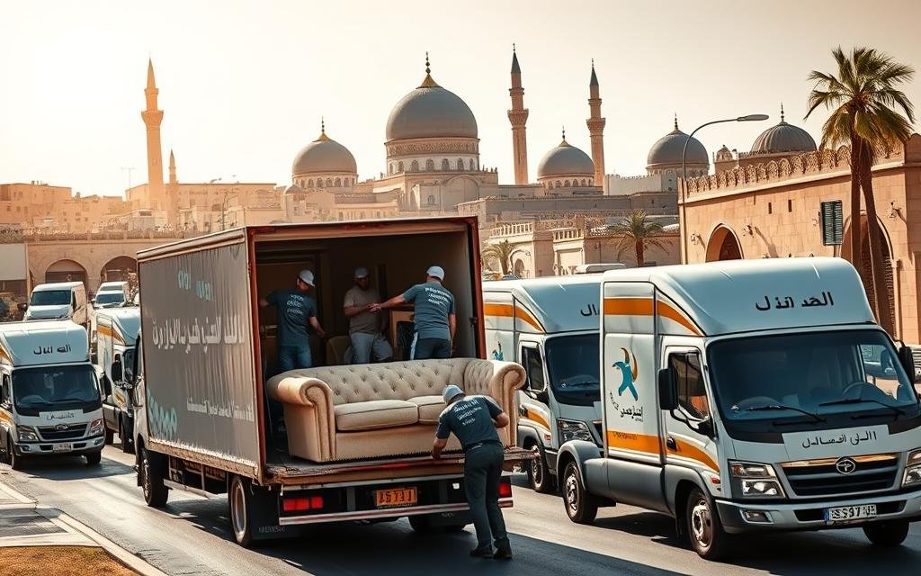 أرقام أفضل شركة متميزة فى نقل العفش بجده | فك وتغليف مع الضمان