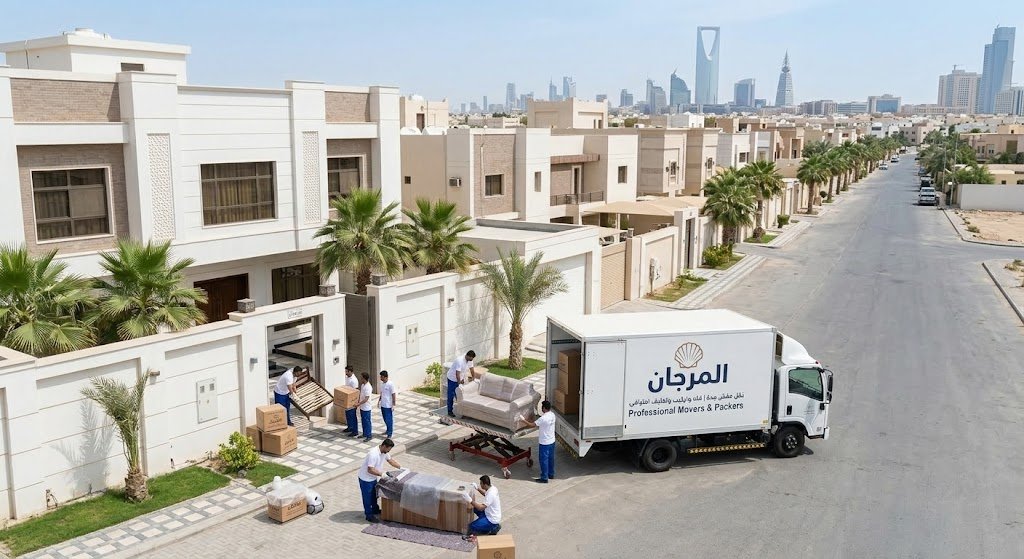 أسعار تنافسية في نقل عفش جدة | فك وتركيب وتغليف احترافي