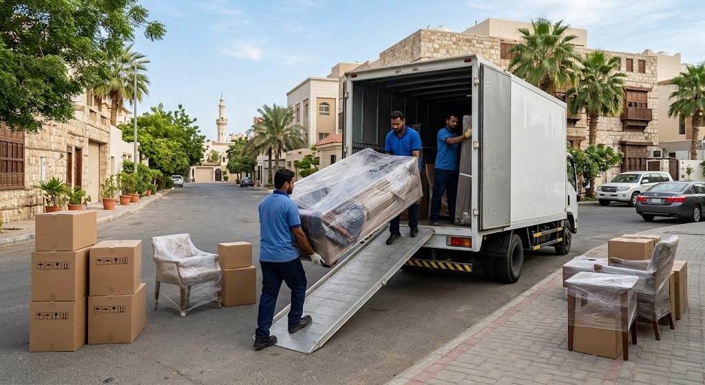 نقل عفش داخل وخارج جدة