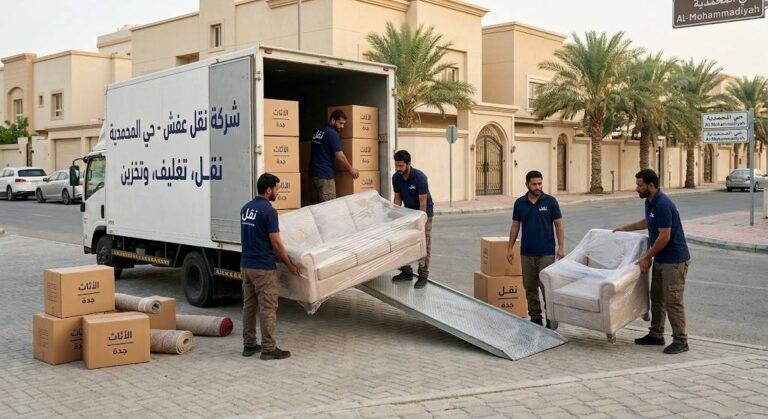 شركة نقل عفش في حي المحمدية بجدة | خدمات نقل آمنة وسريعة ومضمونة